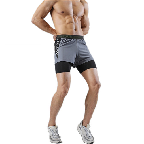 Custom logo mens sports running shorts