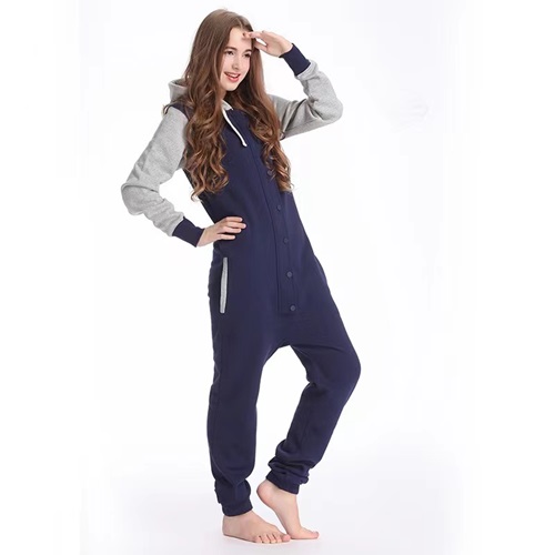 Custom Logo Mens and Womens Jumpersuit Onesie 