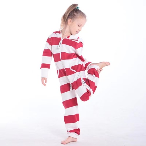 Custom Logo Girls Kid Jumpersuit Onesie